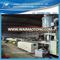 China made plastic machine hdpe pipe production line