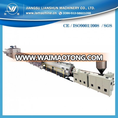 pvc conical twin screw plastic production line