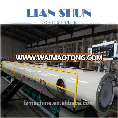 Plastic pipe extrusion machine HDPE pipe production line