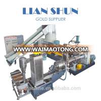 Two stage water ring granules making equipment