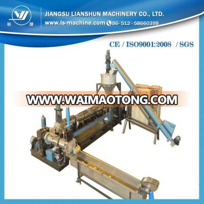 waste pp plastic recycling extrusion line