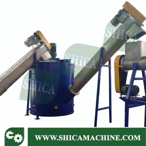 Waste Pet Bottle Steam Washing Machinery for Plastic Recycling Line